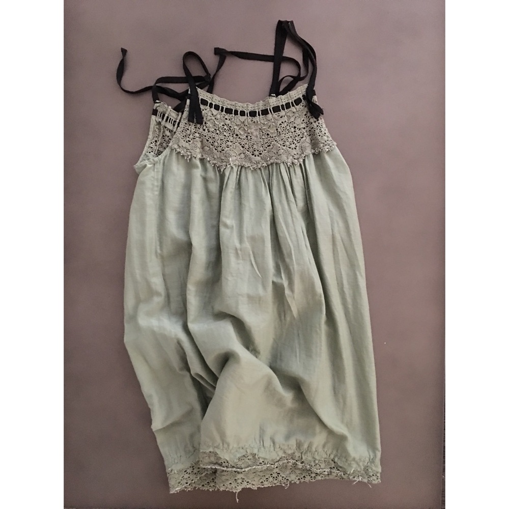 Silk-cotton blend top